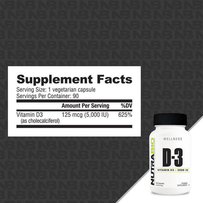 Nutrabio D3 (5000iu)