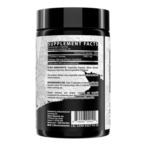 Nutrex L-Carnitine 1000 (120ct)