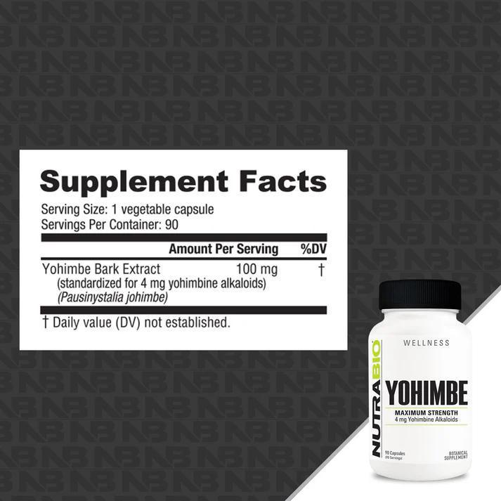 Nutrabio Yohimbe (4mg)