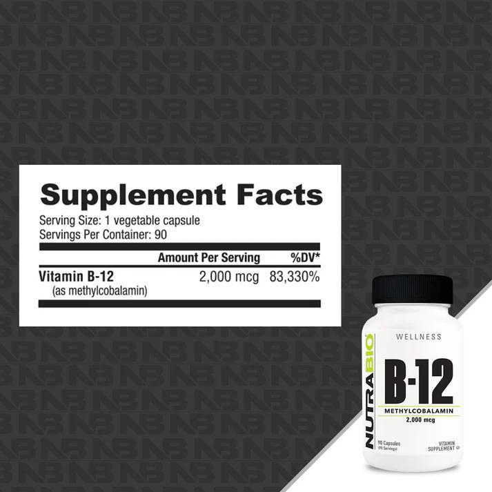 Nutrabio Methyl B-12 (90ct)