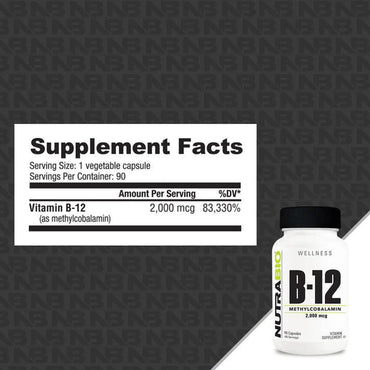 Nutrabio Methyl B-12 (90ct)
