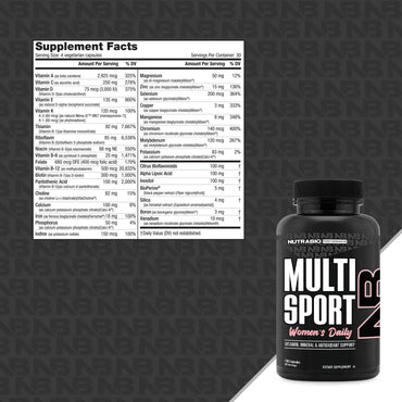 Nutrabio Multi Sport Womens Daily Vitamin