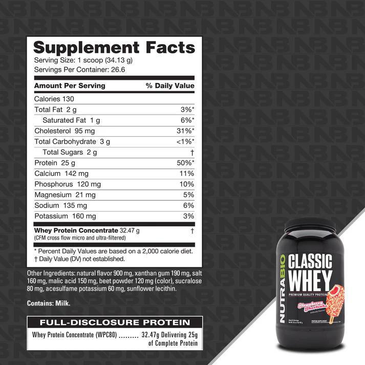 Nutrabio Classic Whey