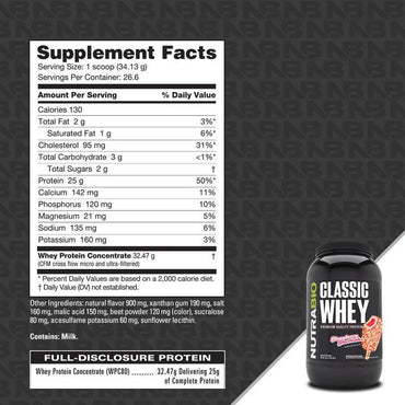 Nutrabio Classic Whey