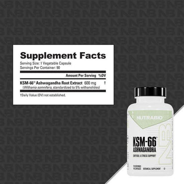Nutrabio Ashwaganda (90ct)