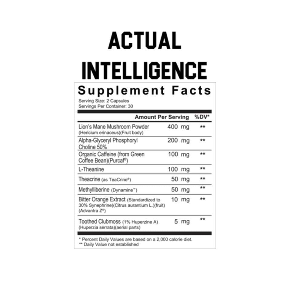 Axe & Sledge Actual Intelligence