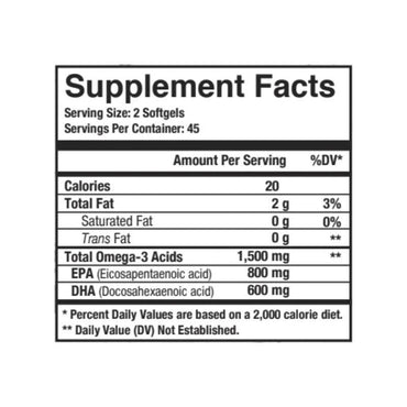 Axe & Sledge Omega-3