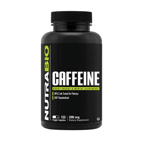 Nutrabio Caffeine (200mg) (100ct)